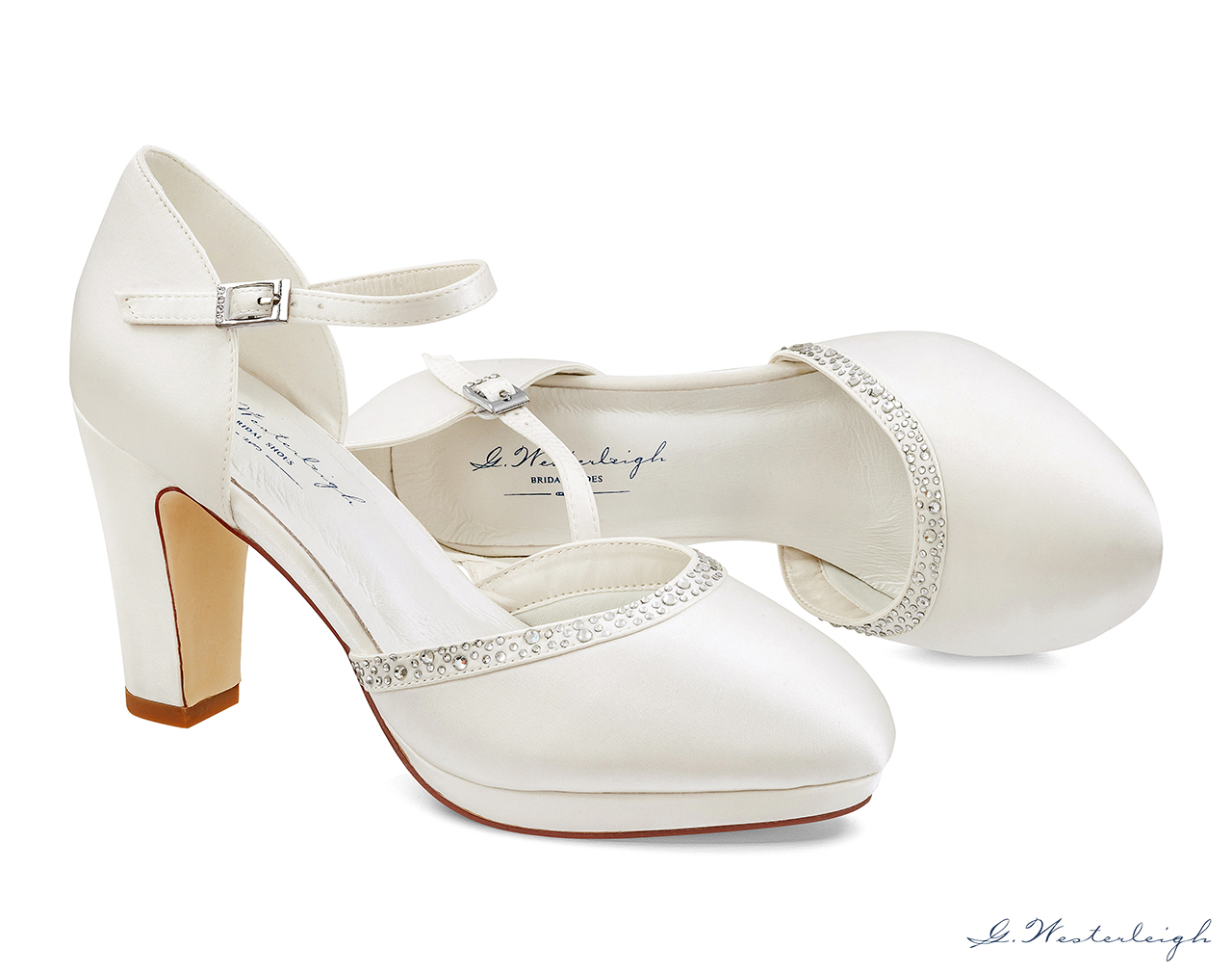 Gabrielle Bridal shoe- gwesterleigh.com