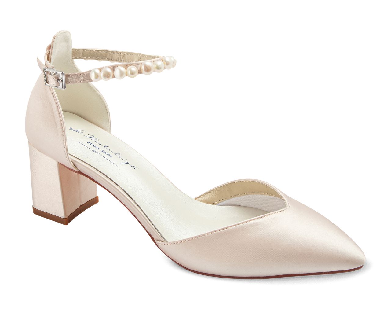 Madison Champagne Bridal shoe