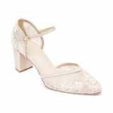 Marisol Blush Menyasszonyi cipő #1