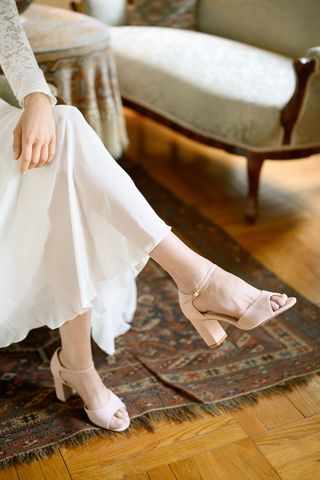 Amelia Blush Bridal shoe #10
