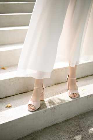 Amelia Blush Bridal shoe #11