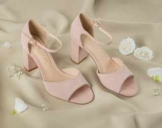 Amelia Blush Bridal shoe #4