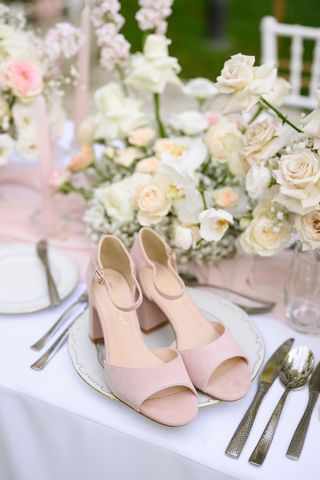 Amelia Blush Bridal shoe #5