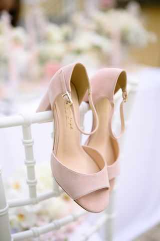 Amelia Blush Bridal shoe #6