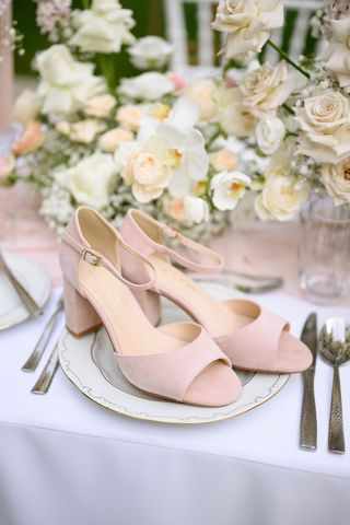 Amelia Blush Bridal shoe #7