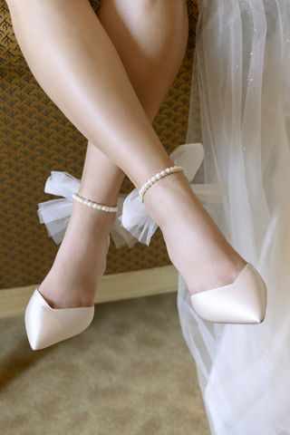 Madison Champagne Bridal shoe #12
