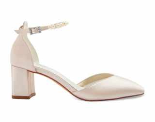 Madison Champagne Bridal shoe #3