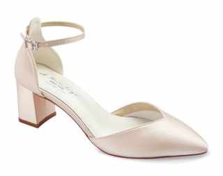 Madison Champagne Bridal shoe #4