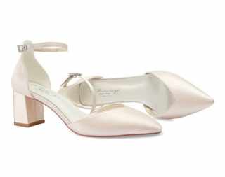 Madison Champagne Bridal shoe #5