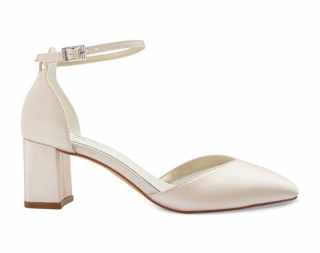 Madison Champagne Bridal shoe #6