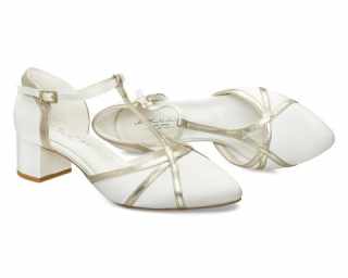 SALE - Dorothea Bridal shoe #2