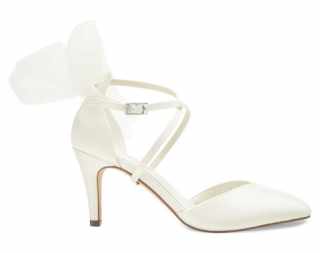 SALE - Florence Bridal shoe #3