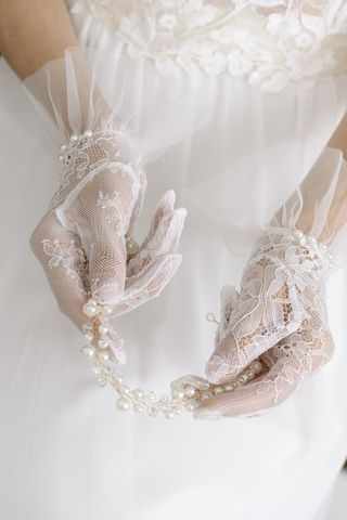 GL001 Bridal gloves #2