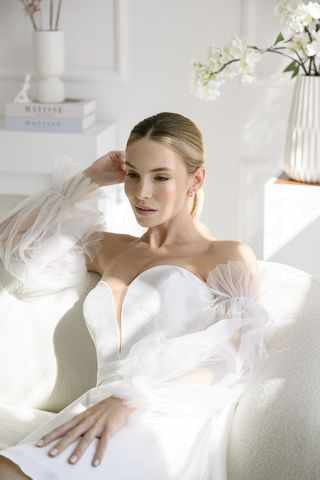 GL003 Detachable tulle sleeves #1