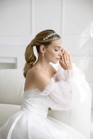 GL003 Detachable tulle sleeves #3